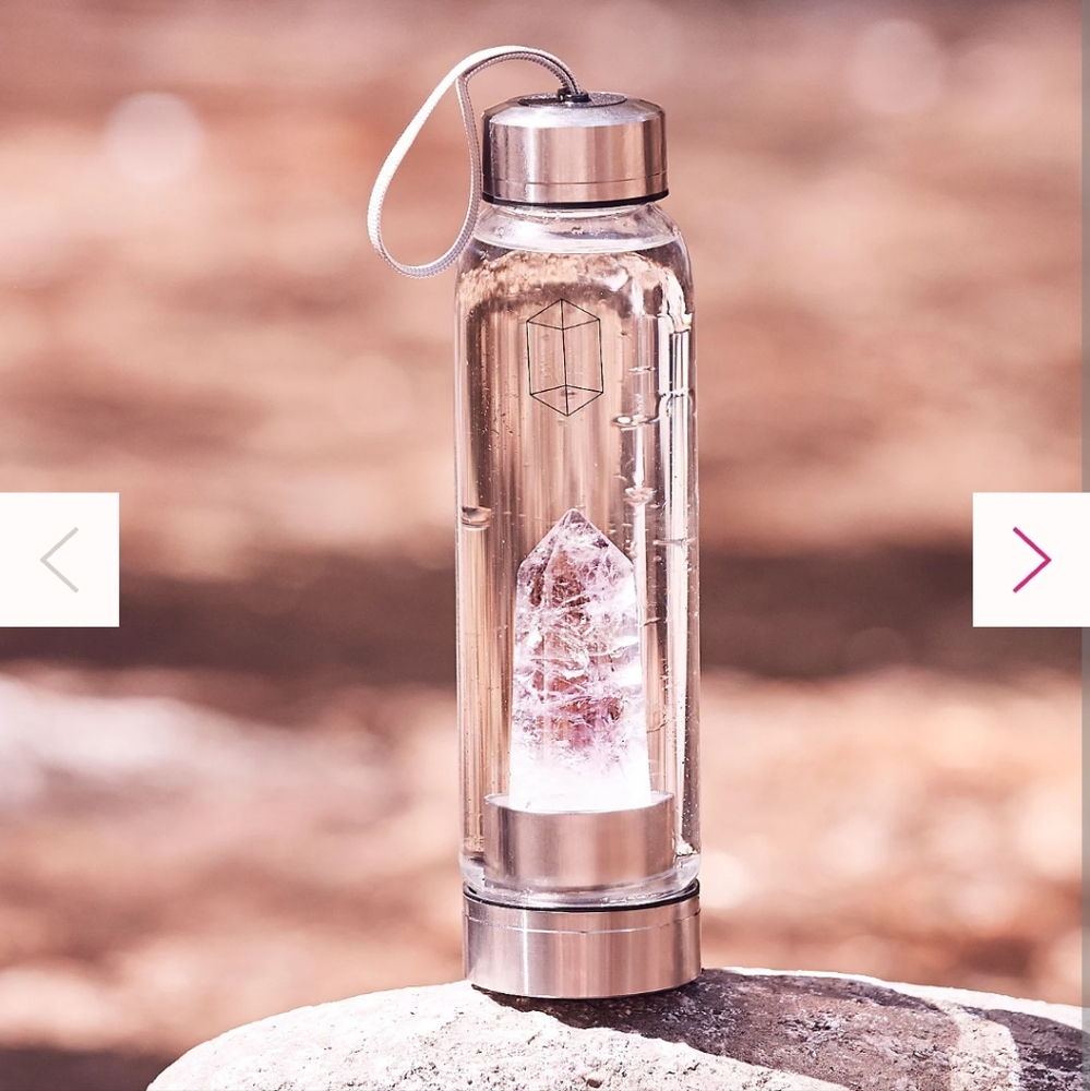 Amethyst water bottle